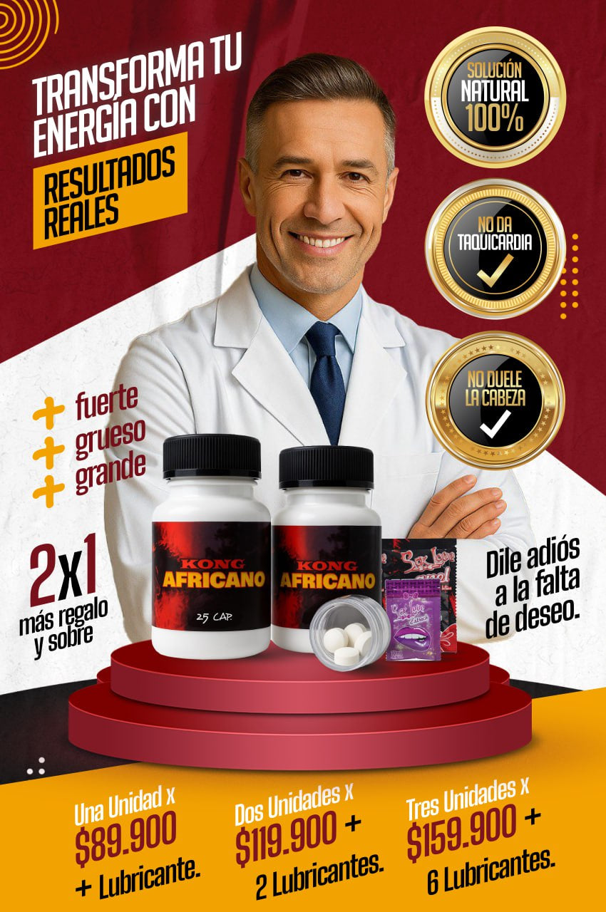 Kong Africano – La solución natural para tus erecciones