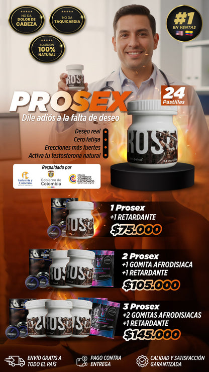 ¡PR0SEX, LA SOLUCIÓN REAL A LAS ERECCIONES FLÁCIDAS!
