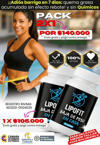 Lipofit – Baja de Peso Naturalmente y Sin Rebote